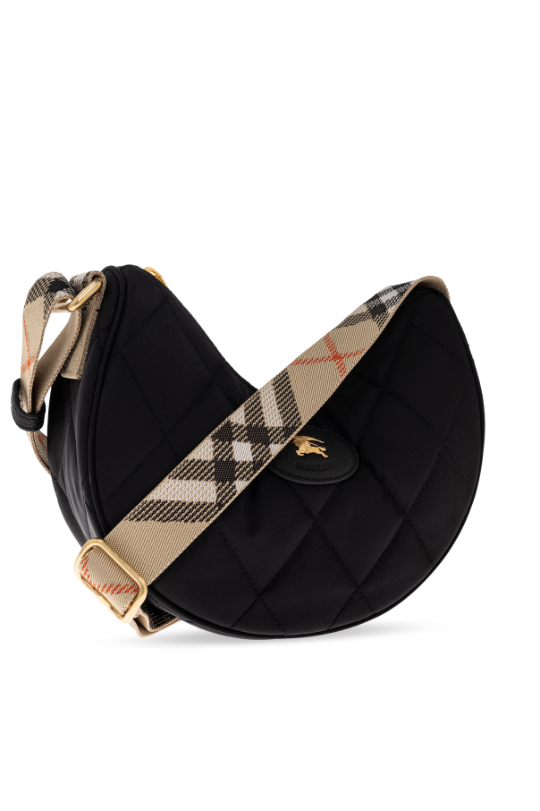 ショルダーバッグ・ポシェット Burberry Black Horseshoe Shoulder Bag BURBERRY Horseshoe Shoulder Bag BLACK | Base Blu